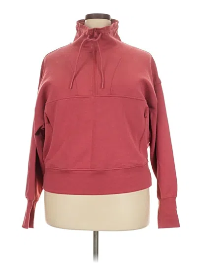 Pre-owned Active By Old Navy Sweatshirt In Red