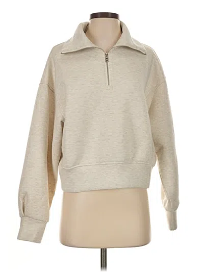 Pre-owned Active By Old Navy Sweatshirt In Tan