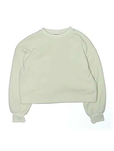 Pre-owned Active By Old Navy Kids' Sweatshirt In White