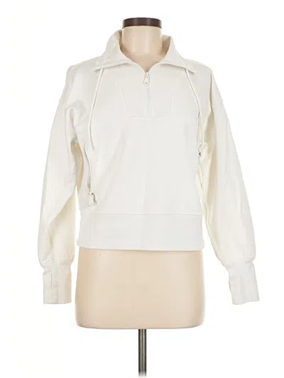 Pre-owned Active By Old Navy Sweatshirt In White