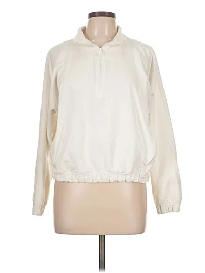 Pre-owned Active By Old Navy Sweatshirt In White