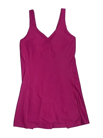 Pre-owned Active By Old Navy Swimsuit Cover Up In Burgundy