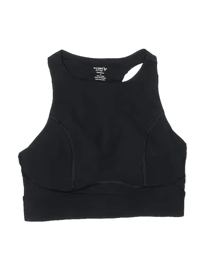 Pre-owned Active By Old Navy Swimsuit Top Black Swimwear