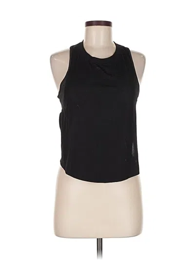 Pre-owned Active By Old Navy Tank Top Black Halter Neckline Tops