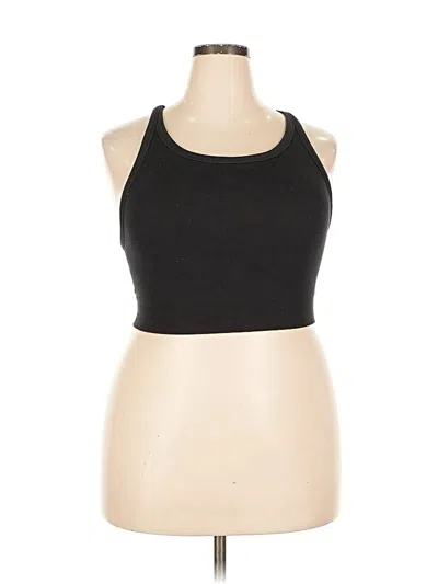 Pre-owned Active By Old Navy Tank Top Black Halter Neckline Tops