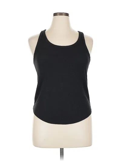 Pre-owned Active By Old Navy Tank Top Black Halter Neckline Tops