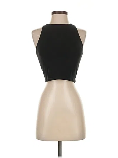 Pre-owned Active By Old Navy Tank Top Black Halter Neckline Tops