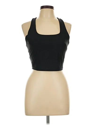 Pre-owned Active By Old Navy Tank Top Black Halter Neckline Tops