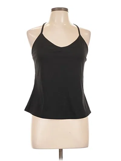 Pre-owned Active By Old Navy Tank Top Black Halter Neckline Tops