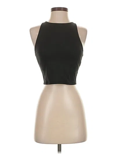 Pre-owned Active By Old Navy Tank Top Black Halter Neckline Tops