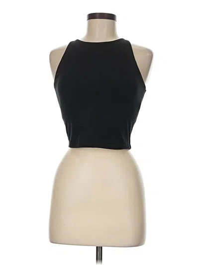 Pre-owned Active By Old Navy Tank Top Black Halter Neckline Tops