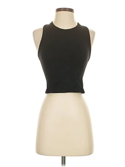 Pre-owned Active By Old Navy Tank Top Black Halter Neckline Tops