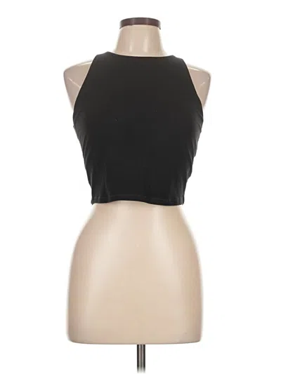 Pre-owned Active By Old Navy Tank Top Black Halter Neckline Tops