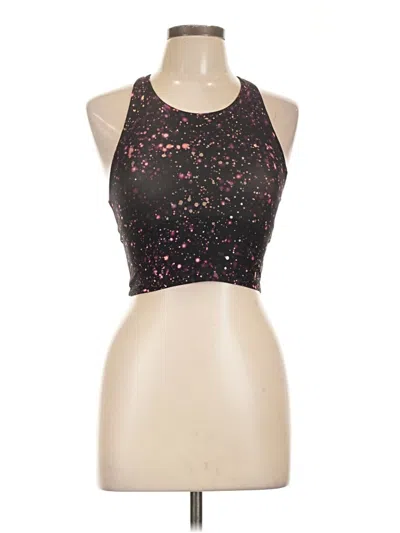 Pre-owned Active By Old Navy Tank Top Black Halter Neckline Tops