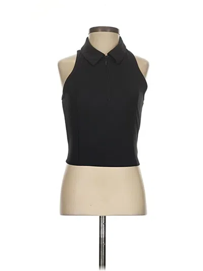 Pre-owned Active By Old Navy Tank Top Black Halter Neckline Tops