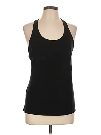 Pre-owned Active By Old Navy Tank Top Black Halter Neckline Tops