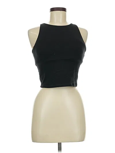 Pre-owned Active By Old Navy Tank Top Black Halter Neckline Tops