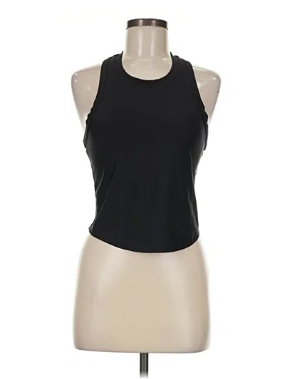 Pre-owned Active By Old Navy Tank Top Black Halter Neckline Tops