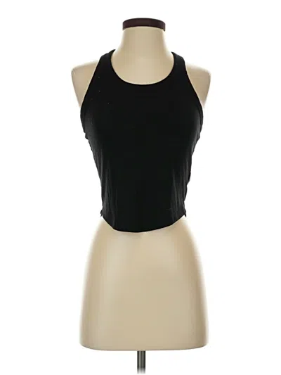 Pre-owned Active By Old Navy Tank Top Black Halter Neckline Tops