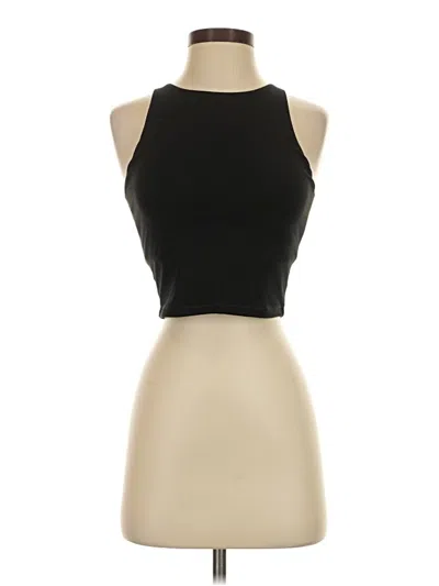 Pre-owned Active By Old Navy Tank Top Black Halter Neckline Tops