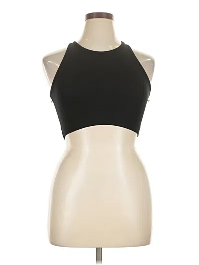Pre-owned Active By Old Navy Tank Top Black Halter Neckline Tops