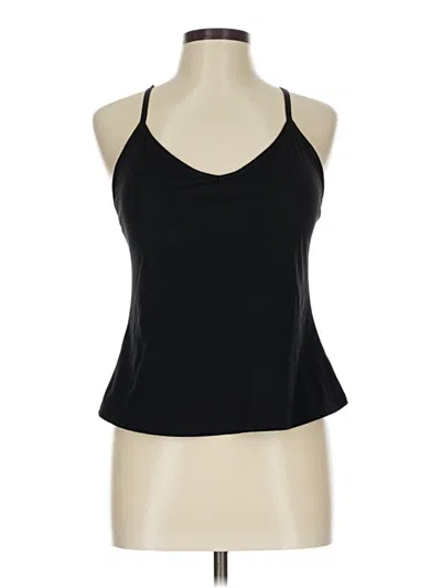Pre-owned Active By Old Navy Tank Top Black Halter Neckline Tops