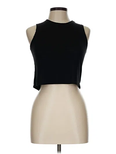 Pre-owned Active By Old Navy Tank Top Black Halter Neckline Tops