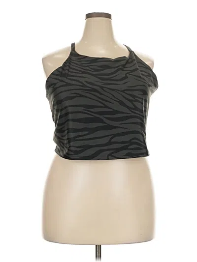 Pre-owned Active By Old Navy Tank Top Black Halter Neckline Tops