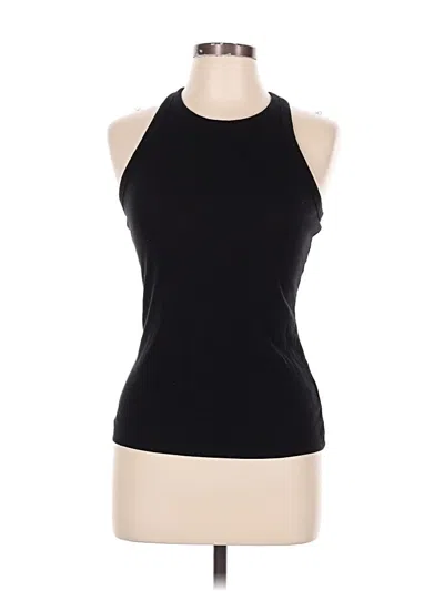 Pre-owned Active By Old Navy Tank Top Black Halter Neckline Tops