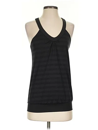 Pre-owned Active By Old Navy Tank Top Black Halter Neckline Tops