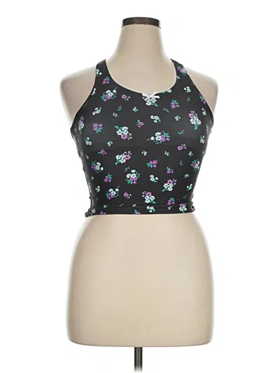 Pre-owned Active By Old Navy Tank Top Black Halter Neckline Tops