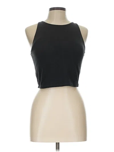Pre-owned Active By Old Navy Tank Top Black Halter Neckline Tops