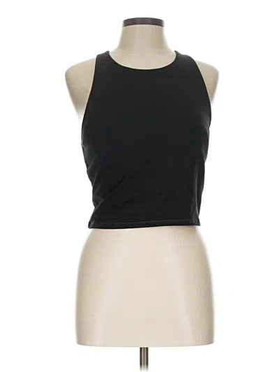 Pre-owned Active By Old Navy Tank Top Black Halter Neckline Tops