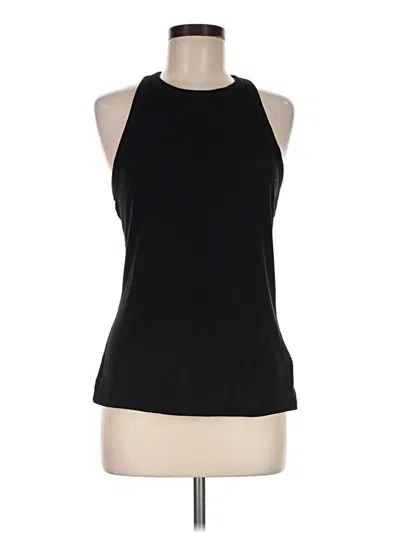 Pre-owned Active By Old Navy Tank Top Black Halter Neckline Tops