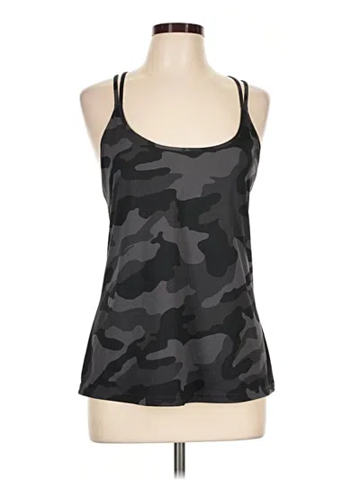 Pre-owned Active By Old Navy Tank Top Black Halter Neckline Tops