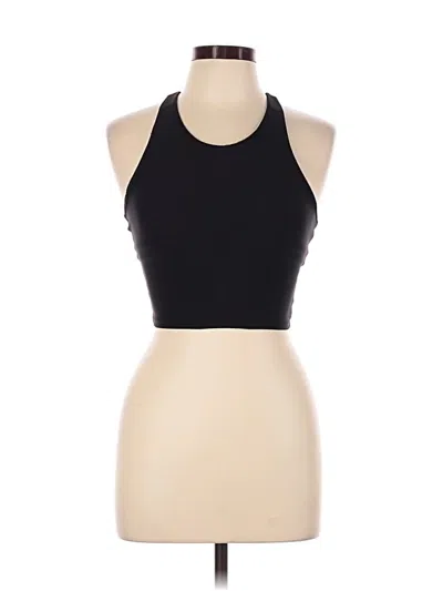 Pre-owned Active By Old Navy Tank Top Black Halter Neckline Tops