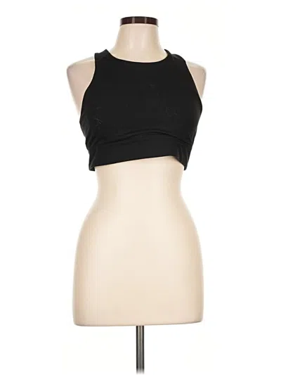 Pre-owned Active By Old Navy Tank Top Black Halter Neckline Tops
