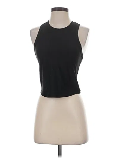 Pre-owned Active By Old Navy Tank Top Black Halter Neckline Tops