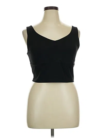 Pre-owned Active By Old Navy Tank Top Black Strapless Neckline Tops