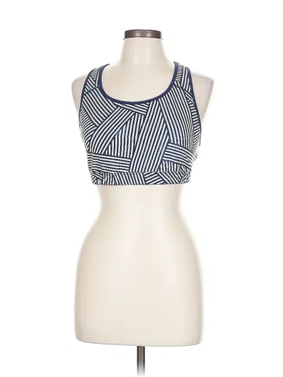 Pre-owned Active By Old Navy Tank Top Blue Halter Neckline Tops