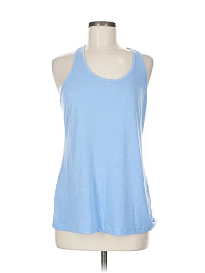 Pre-owned Active By Old Navy Tank Top Blue Halter Neckline Tops