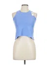 Active By Old Navy Tank Top Blue Halter Neckline Tops In Blue