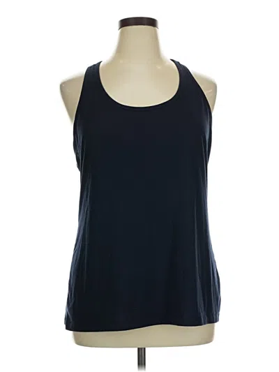 Pre-owned Active By Old Navy Tank Top Blue Halter Neckline Tops