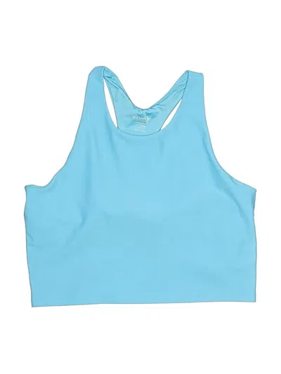 Pre-owned Active By Old Navy Kids' Tank Top Blue Halter Neckline Tops