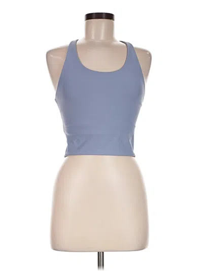 Pre-owned Active By Old Navy Tank Top Blue Halter Neckline Tops