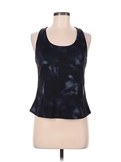 Pre-owned Active By Old Navy Tank Top Blue Halter Neckline Tops
