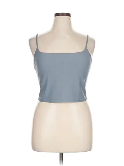 Pre-owned Active By Old Navy Tank Top Blue Strapless Neckline Tops