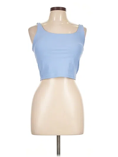Pre-owned Active By Old Navy Tank Top Blue Strapless Neckline Tops