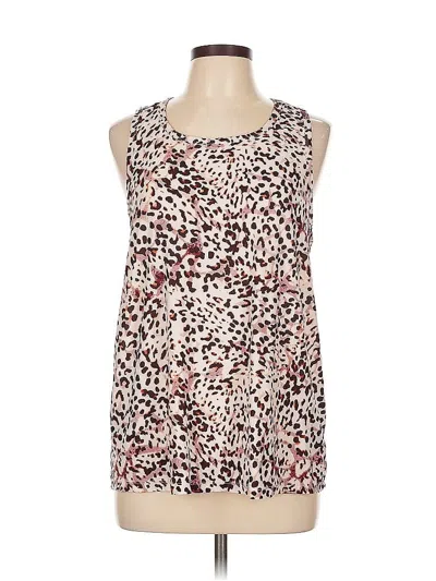 Pre-owned Active By Old Navy Tank Top Brown Halter Neckline Tops