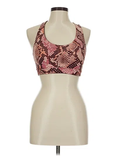 Pre-owned Active By Old Navy Tank Top Brown Halter Neckline Tops